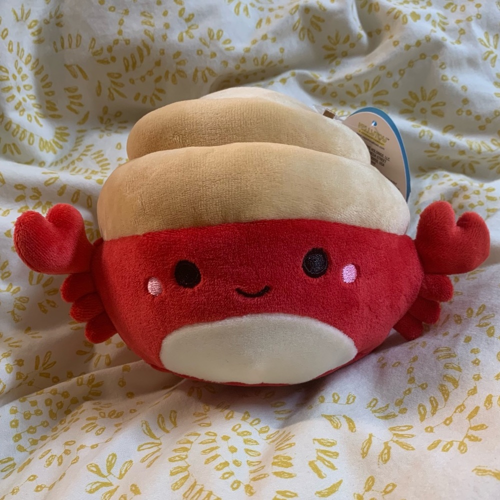 Squishmallow Indie (5”) Hermit Crab NWT